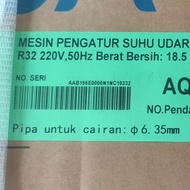 Outdoor Ac Aqua Japan 1/2 Pk R410A / 1/2Pk // 0,5 Pk Baru -Gratisongkir