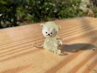 夜光 生肖 猴子 水晶玻璃 擺飾