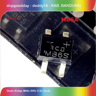Bridge diode mb6s 600v 0.5a diode
