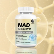NAD 1500mg - Liposomes containing Resveratrol NAD+ NAD Plus Enhancement - Supports Cell Health