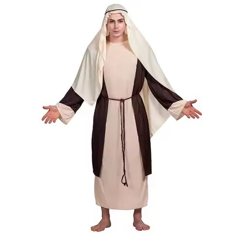Saint Joseph Biblical Religious Arabian Costume Men Halloween Dubai Merchant Cosplay Outfits Carniva