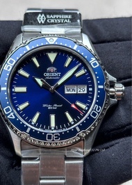 ORIENT MAKO 3 BLUE AUTOMATIC MENS DIVER WATCH RA-AA0002L KAMATSU kamasu