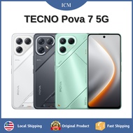 TECNO Pova 7 5G | 6.78 inches | Mediatek Dimensity 7300 Ultimate | 6000 mAh | 8GB+256GB | Smartphone