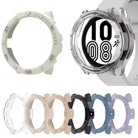 PC Hard Edge Shell Frame Protector Bezel Ring Case For Samsung Galaxy Active 2/Watch 5/4 40mm 44mm A