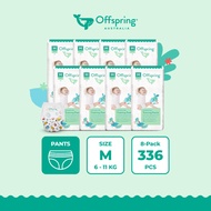 Offspring Fashion Baby Diapers Pants M (336pcs) [8 Packs]