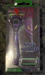 Evangelion Eva x Schick Hydro5 剃鬚刨 limited edition. 