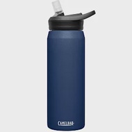 【美國CamelBak】750ml eddy+不鏽鋼多水吸管保溫瓶(保冰) 海軍藍