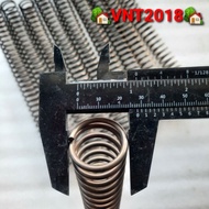 XO 28mm black steel compression spring, 3mm thread, 300mm long