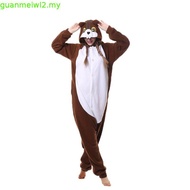 Adult Husky Dog Kigurumi Onesie Animal Squirrel MashiMaro Cosplay Pajama Sleepwear For Women Men One
