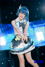 [บูบี] โพรเซไคสีสันสดใสเวทีเต้นคอสเพลย์ Costum กระโดดมากขึ้น Kiritani Haruka Hanasato Minori Momairi