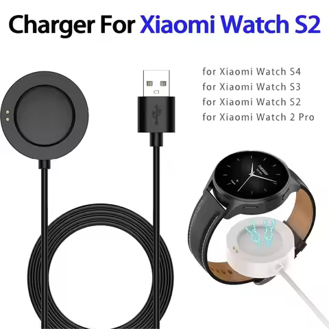 For Xiaomi Watch S4/S3/S2/2/2Pro Charger Smartwatch Replacement Adapter USB Charging Cable for Xiaom