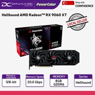 PowerColor Hellhound AMD Radeon™ RX 9060 XT 8GB GDDR6 Graphics Card - RX9060XT 8G-L/OC