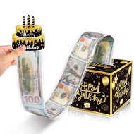 Birthday Party Decoration Money-drawing Paper Box Birthday Decoration Arrangement Surprise Box Birth