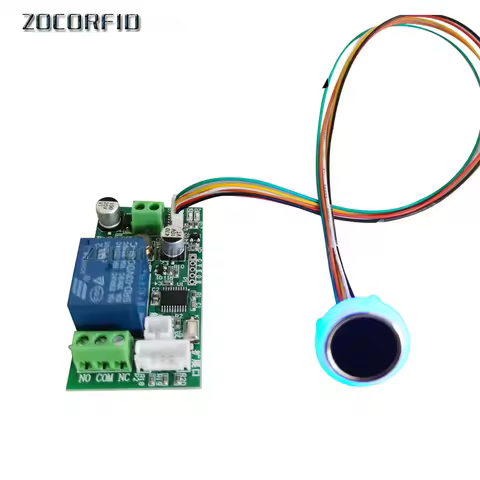 DC12V/24V Low Power Consumption Fingerprint Identification Relay Output For Access Control