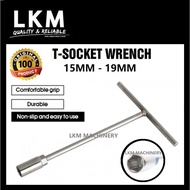 [ CLEARANCE STOCK ]T Handle T-Socket Wrench T-handle Spanar 15MM-19MM