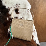 中古包 Givenchy 紀梵希 4G 老花米色肩背包