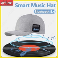 Outdoor Sports Smart Sunshade Cap Wireless Bluetooth Speaker Music Hat Adjustable Baseball Cap Runni