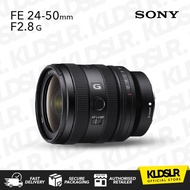 (READY STOCK) Sony FE 24-50mm F2.8 G Lens - SEL2450G for Sony A7IV / A7III/ A7RV/ A7CR/ A7C II/ A7S 