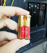 ถ่าน AAA Fujitsu Alkaline LR03 ถ่านอัลคาไลน์ Long life Battery AAA LR03FL ฟูจิตสึ รุ่นสีทอง -แท้ ประ