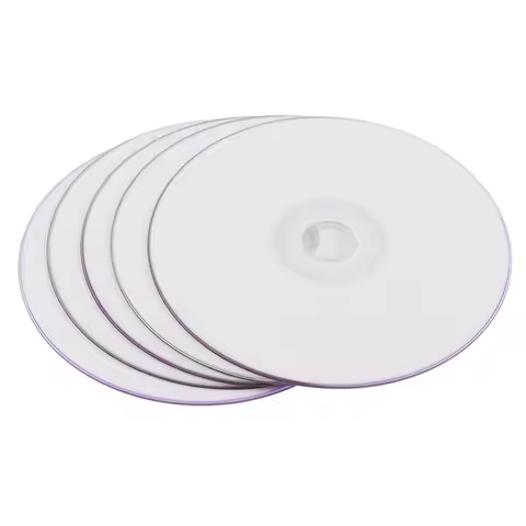 New Sale 5Pcs Plastic Blue 12cm Wholesale 5 Discs Grade A X8 8.5 GB Blank Fruit Printed DVD+R DL Dis