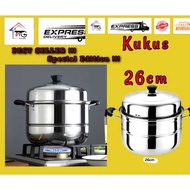 Stainless Steel Steamer Pot / Periuk Kukus ( 26cm )