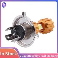 H4 18W 2000LM Motorcycle LED Headlight Bulb 3 COB Hi/Lo Super Bright Lamp Light