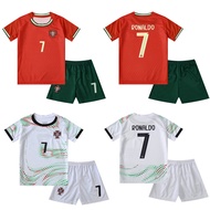 2025/26 CR7 Kids Child Jerseys Portual Ronaldo Football Jersey Set