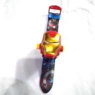 Ironman the Avengers projection watch