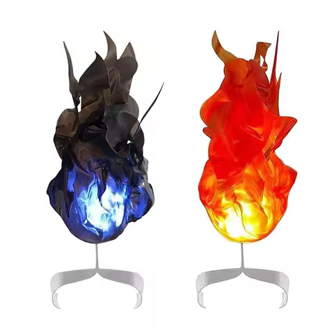 【FLASH DEAL】LED Fireball Decoration Halloween Magic Fire Ball On The Hand Home Luminous Party Exquis