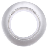 50 Pack Curtain Grommet Inner Diameter 43mm Curtain Eyelet Rings Nanoscale Low Noise Roman Ring (Sil