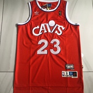 Exquisite jersey men's Cleveland Cavaliers LeBron James Hardwood classic jersey - orange