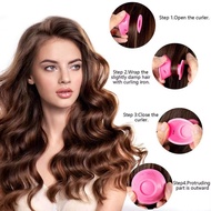 10PCS Non-hair-damaging Silicone Mushroom Bell Curling Iron Perm Curl Hair Curl Magic Curl Hair Bar 