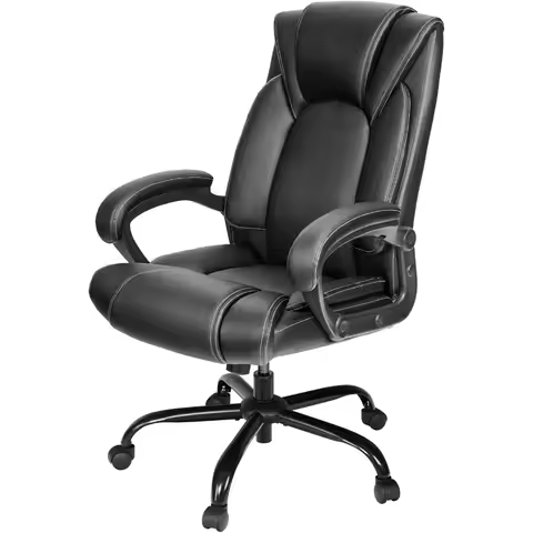 OUTFINE Office Chair Executive Office Chair Desk Chair Computer Chair with 5-Year hydrolysis-Resista