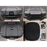 TOP BOX MOTORCYCLE BOX EVO 37L (E730) 50L (E760) 50L ABS 58L SIAPBACKRREST & BASEPLATE SET GOOD QUAL