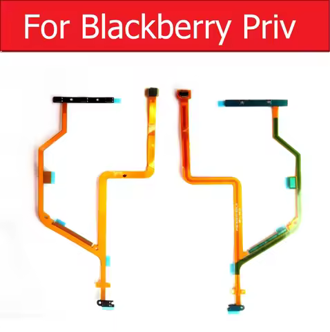 On Off Power Flex Cable For BlackBerry Priv Venice Volume Down And Up Flex Ribbon Cable Side Key But