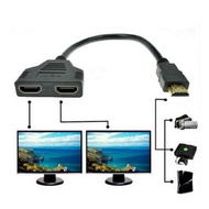 Hdmi SPLITTER Cable 2 Ports Without POWER/1 INPUT To 2 HDMI OUTPUT