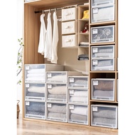 ‍🚢Storage Cabinet Drawer Style Wardrobe Storage Box Plastic Storage Box Storage Cabinet Household Chest of Drawer Simple