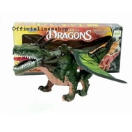 3d winged flying mystical dragon toy/winged dragon toy