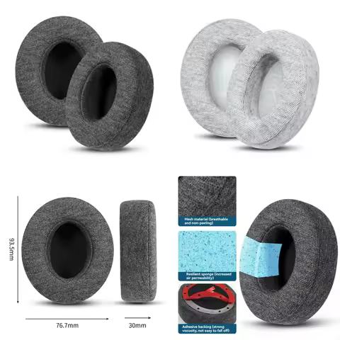 Compatible For BOSE 700 NC700 headset Leather Breathable mesh fabric /Skin friendly cotton Memory Fo