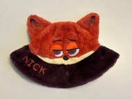 上海迪士尼 優獸大都會 Zootopia Nick 漁夫帽 （已剪牌）