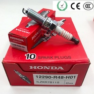 (4หัว) หัวเทียน Honda Accord (Gen8) 2.4 CRV (Gen4) Civic FB เบอร์แท้ 12290-R48-H01