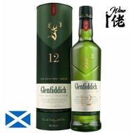 Glenfiddich - 1公升 12 Years Single Malt Scotch Whisky, 1000ml- 格蘭菲迪 (台灣版)