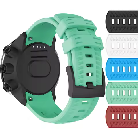 Strap For Suunto 9/D5 | For Suunto Spartan Sport High Quality Silicone Sport Original Watchband Adju