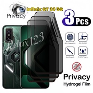For infinix GT 30 5G 2025 3PCS Anti-Privacy Hydrogel Films For Infinix GT 30 Pro GT30 GT30Pro Infini