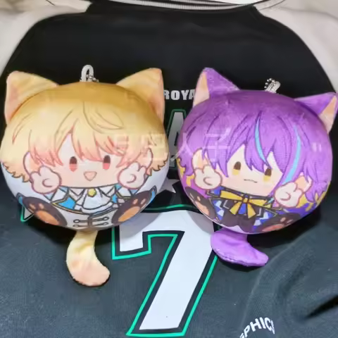 NEW Tenma Tsukasa Kamishiro Rui Anime Plush Dumplings Backpack Pendant Car Keychain Birthday Present