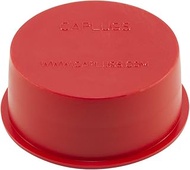 Caplugs ZTV11AQ1 Plastic Tapered Vinyl Cap and Plug. TV-11A, PVC, Cap OD 0.775" Plug ID 0.980", Red 