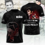 Elvis Presley 3D T-Shirt Unisex T-Shirt 3D, gift for fans