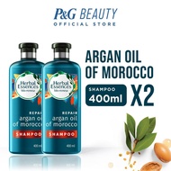 [Bundle of 2] Herbal Essences Bio Renew Argan Oil of Morocco Shampoo [Repair] 400ml