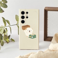 嗚比的朋友變出綠豆糕純色矽膠SAMSUNG手機殼