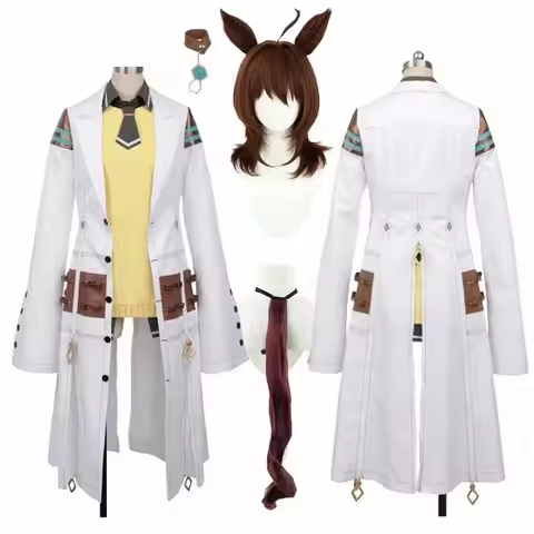 Anime Uma musume Pretty Derby Agnes Cosplay Costume Tachyon Tach-nology Uniform Anime Convention Com